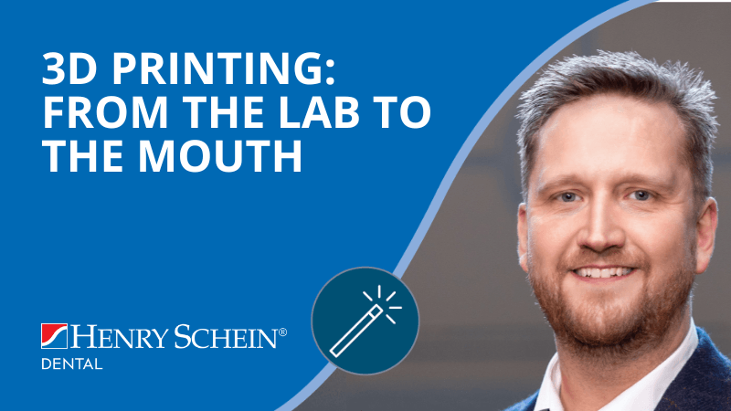 3D Printing: From the Lab to the Mouth