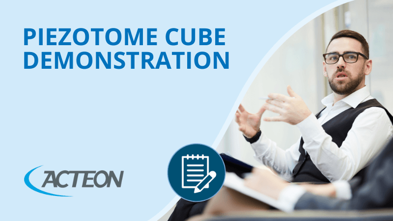 Acteon Piezotome® Cube Demonstration
